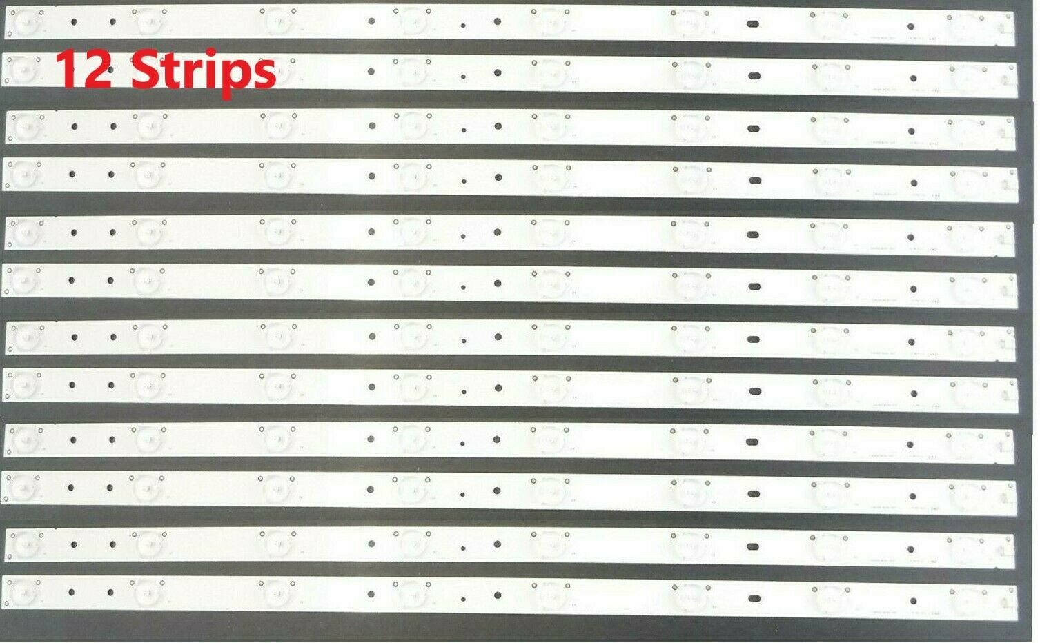 Vizio E60-c3 Backlight Led Strips Full Set (12)  E600dlb030-007