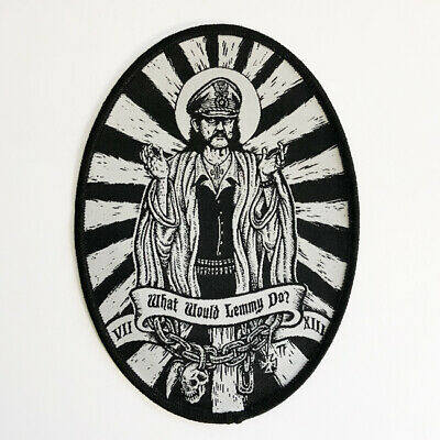 What Would Lemmy Do? Woven Patch By Seven 13 Productions Motorhead Forever Wwld