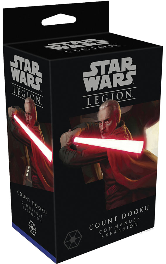 Count Dooku Commander Expansion Star Wars: Legion Ffg Nib Clone Wars