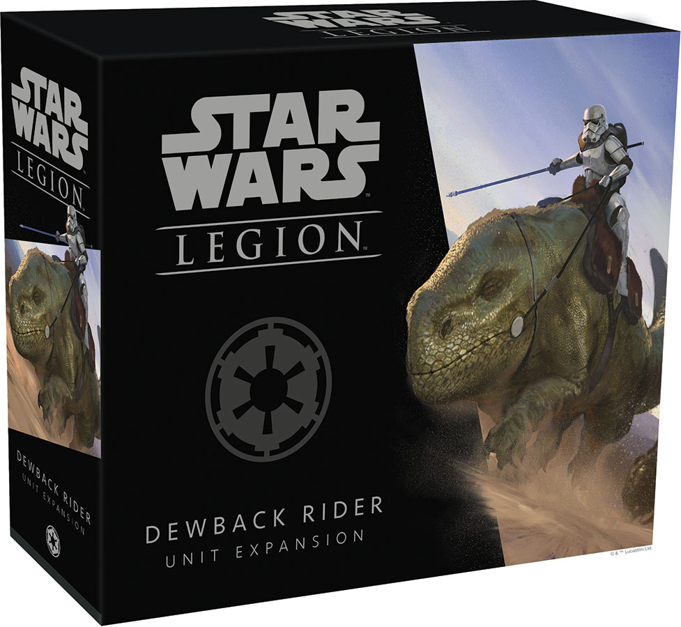 Imperial Dewback Rider Unit Expansion Star Wars: Legion Ffg Nib